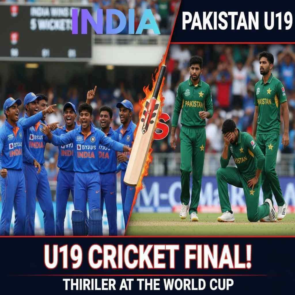 INDIA VS PAKISTAN U19