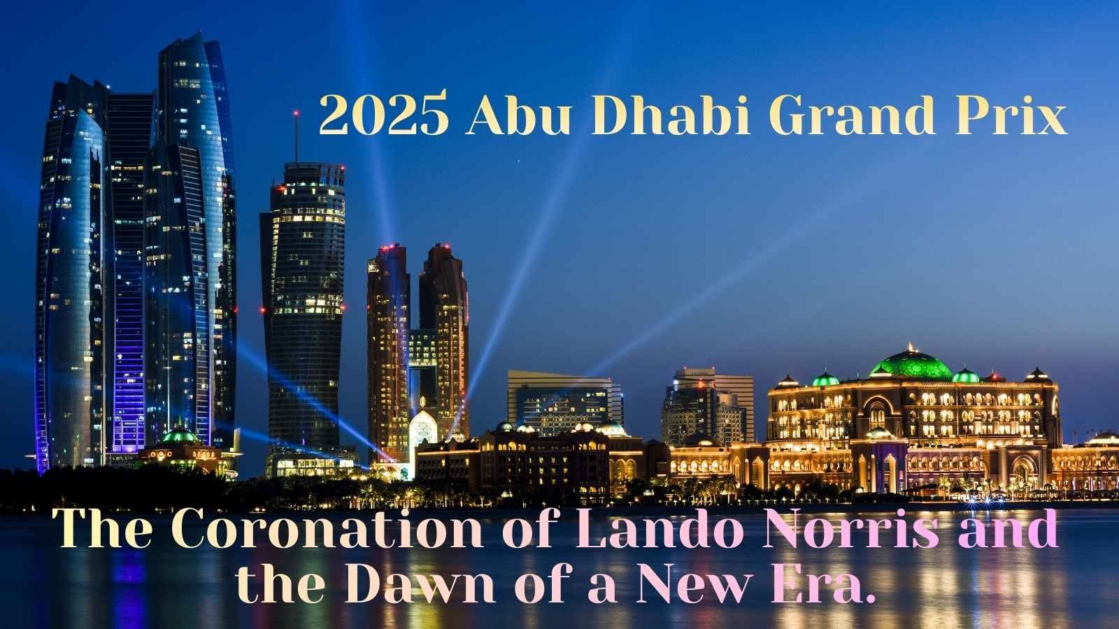 2025 Abu Dhabi Grand Prix
