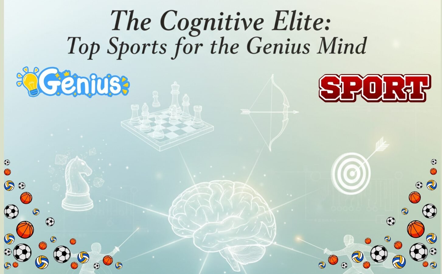 The Cognitive Elite: Top Sports for the Genius Mind